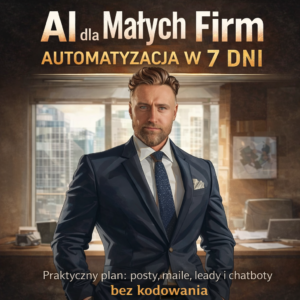 AI dla małych firm automatyzacja w 7 dni - okładka e-booka