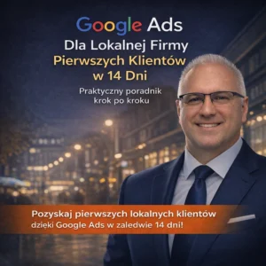 Google Ads dla lokalnej firmy - okładka poradnika